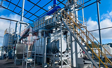 Kenya Croton Shell Carbonization Machine Project