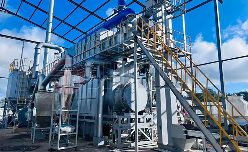 Kenya Croton Shell Carbonization Machine Project