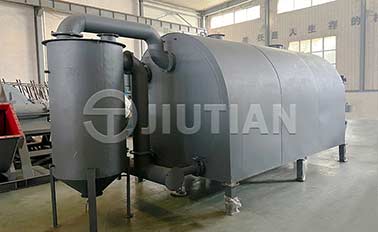 Turkey Rice Husk Horizontal Carbonization Machine
