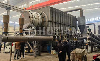 India Sawdust Charcoal Making Plant