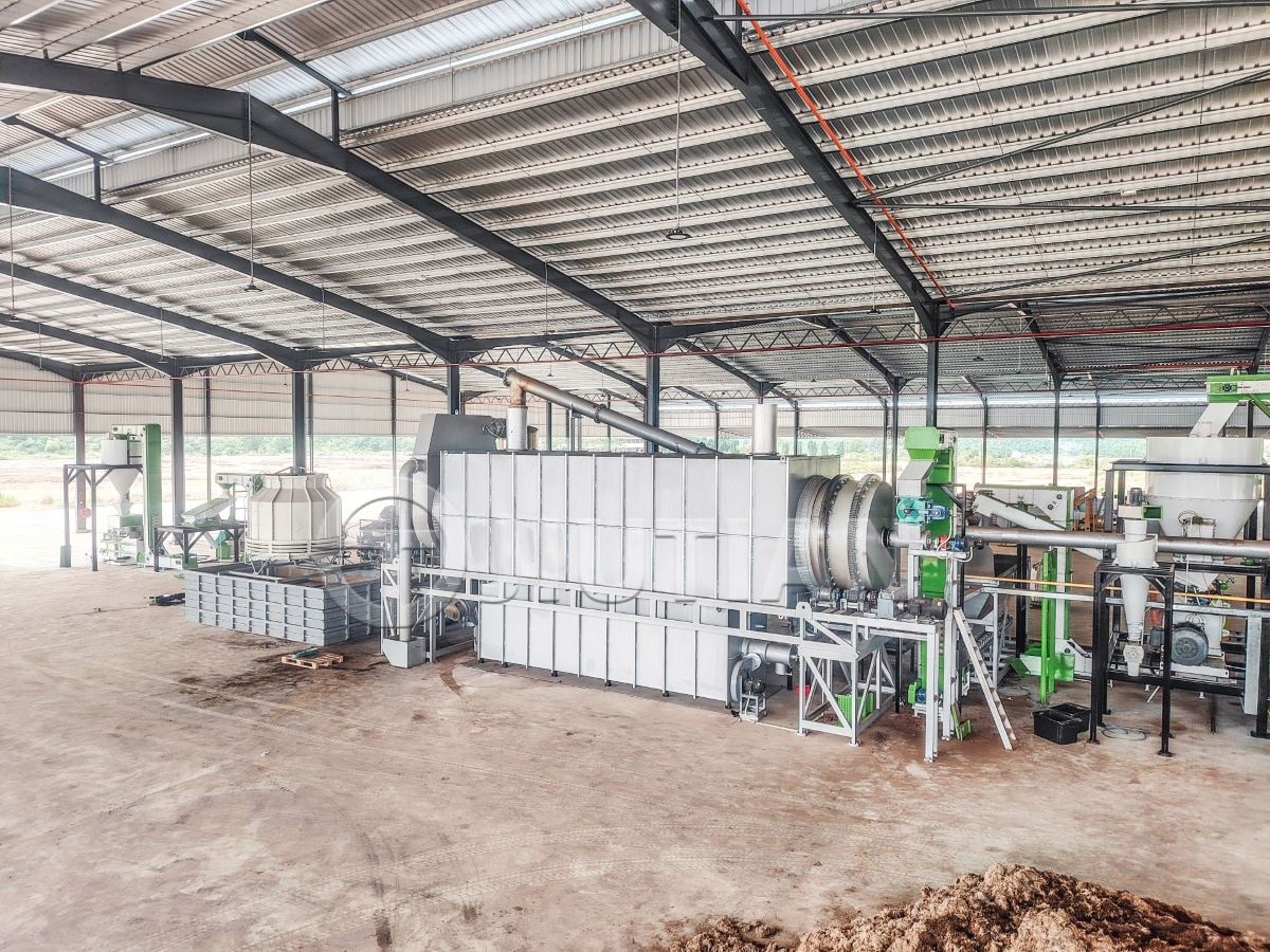 EFB Pellet Carbonization Project In Malaysia